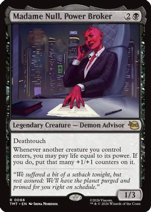 Madame Null, Power Broker [TMT 066]