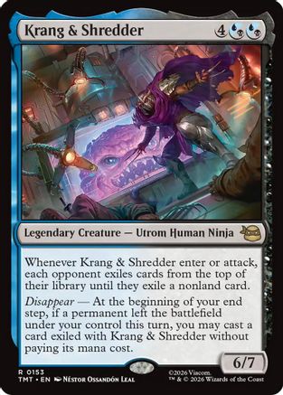 Krang & Shredder [TMT 153]  Foil