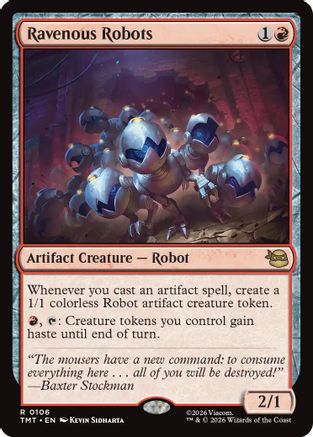 Ravenous Robots [TMT 106]  Foil