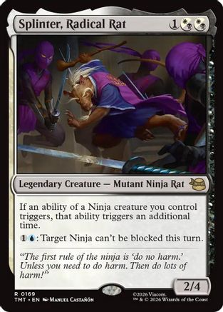 Splinter, Radical Rat [TMT 169]