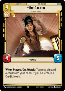 Bix Caleen - Selling Scrap (236/264) - A Lawless Time