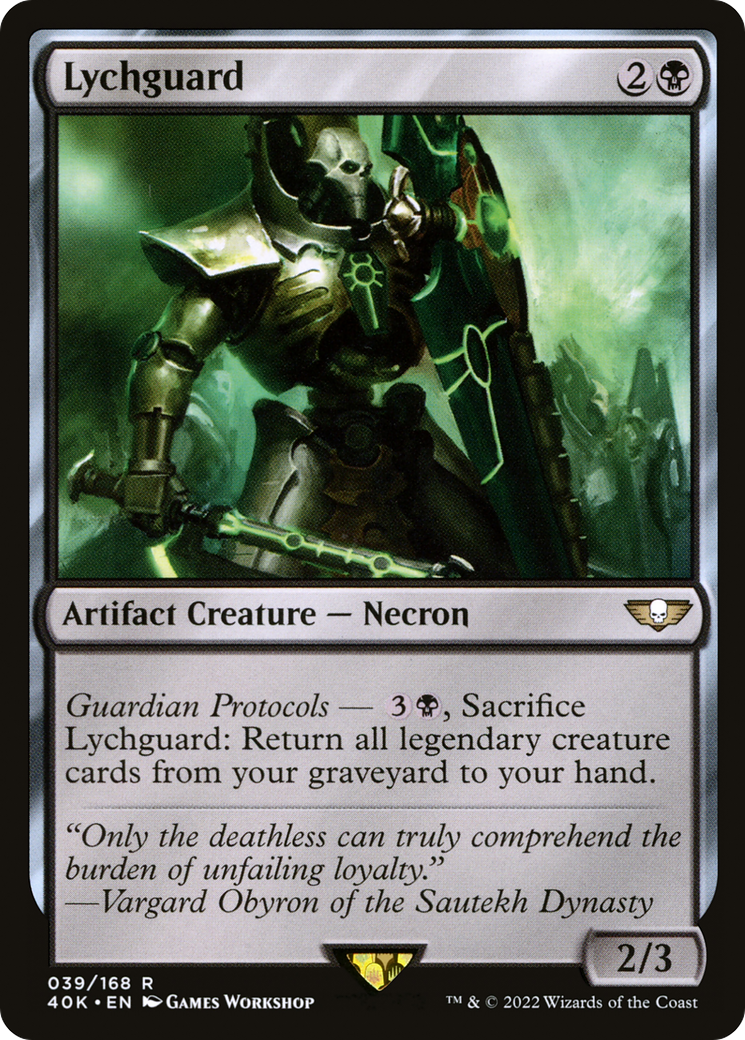 {R} Lychguard [Universes Beyond: Warhammer 40,000][40K 039]