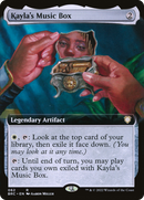 {R} Kayla's Music Box (Extended Art) [The Brothers' War Commander][BRC 062]