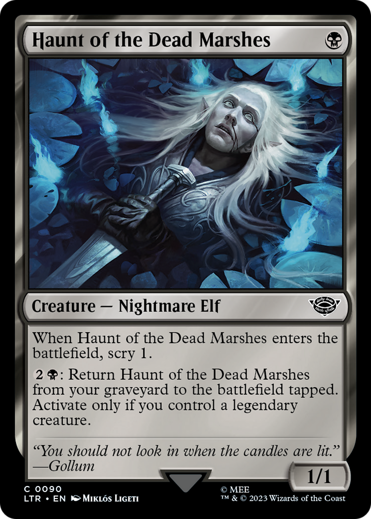 {C} Haunt of the Dead Marshes [The Lord of the Rings: Tales of Middle-Earth][LTR 090]