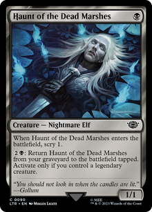 {C} Haunt of the Dead Marshes [The Lord of the Rings: Tales of Middle-Earth][LTR 090]