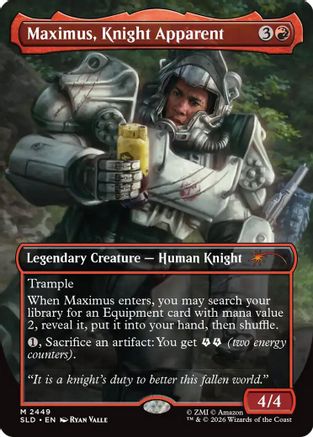 Maximus, Knight Apparent [SLD 2449]