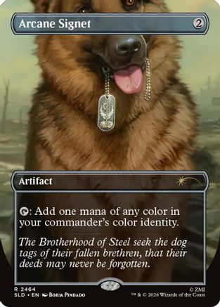 Arcane Signet (2464) [SLD 2464]  Foil
