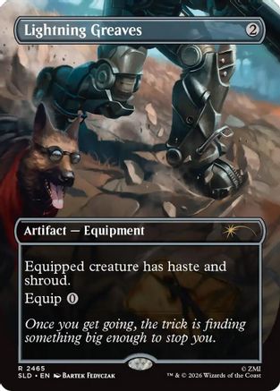 Lightning Greaves (2465) [SLD 2465]