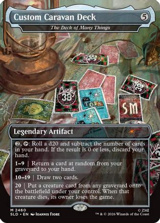 Custom Caravan Deck - The Deck of Many Things [SLD 2460]