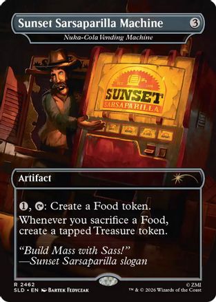 Sunset Sarsaparilla Machine - Nuka-Cola Vending Machine [SLD 2462]