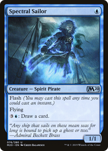 {C} Spectral Sailor [Core Set 2020][M20 076] - Misty Mountain Games