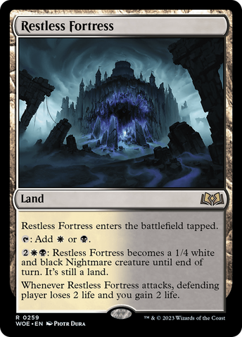 {@R} Restless Fortress [Wilds of Eldraine][WOE 259]