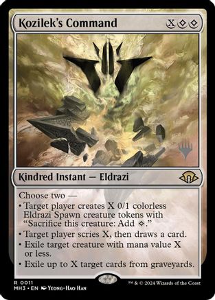 Kozilek's Command [PPECL 011]
