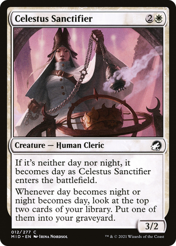 {C} Celestus Sanctifier [Innistrad: Midnight Hunt][MID 012]