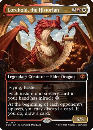 Lorehold, the Historian (Borderless) [SOS 284]  Foil