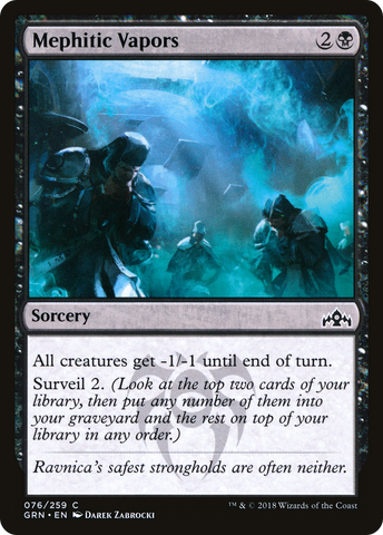 {C} Mephitic Vapors [Guilds of Ravnica][GRN 076]