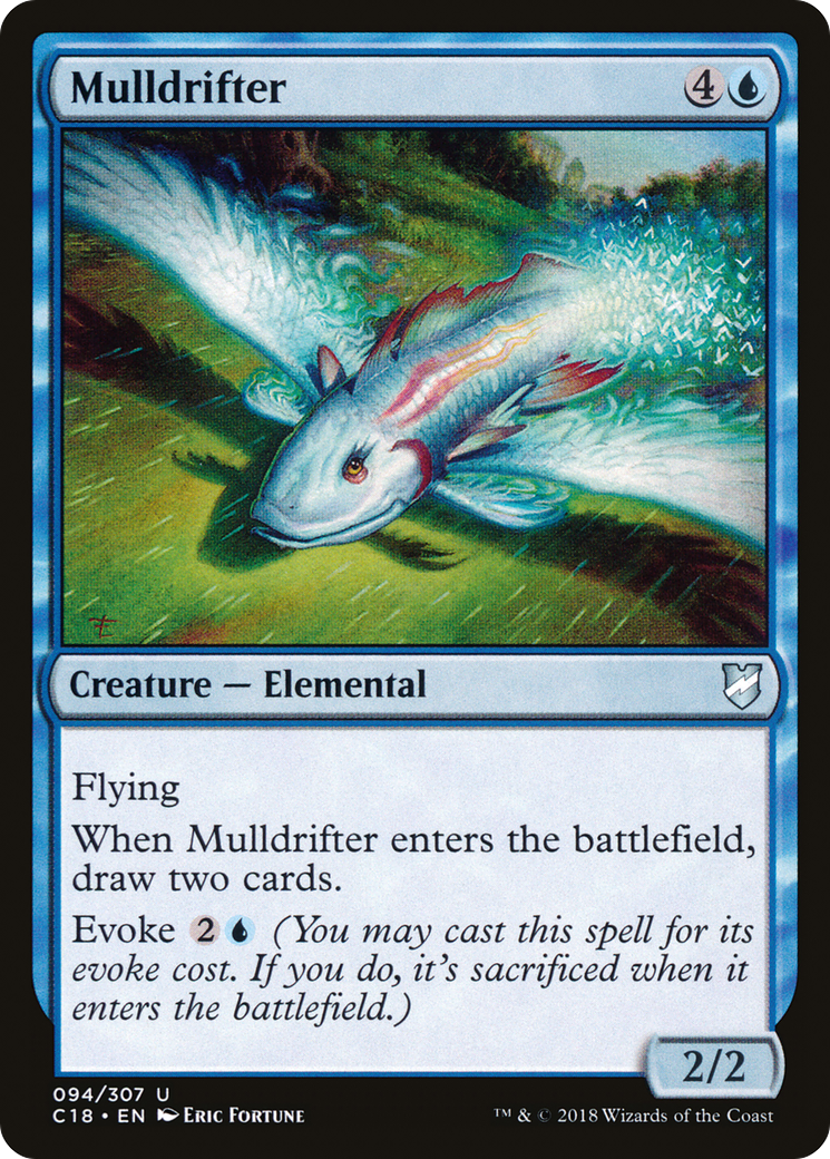 {C} Mulldrifter [Commander 2018][C18 094]