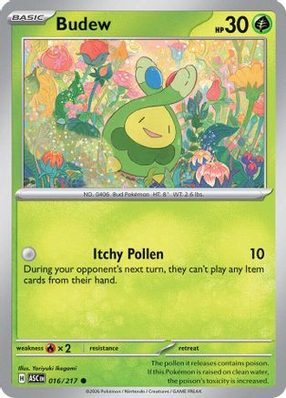 [PKM] Budew 016/217  ME Ascended Heroes - Common
