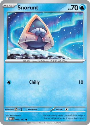[PKM] Snorunt 046/217  ME Ascended Heroes - Common