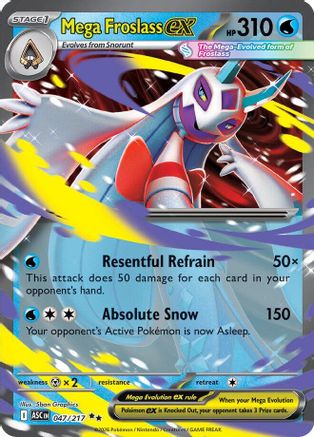 [PKM] Mega Froslass ex 047/217  - Holofoil ME Ascended Heroes - Double Rare