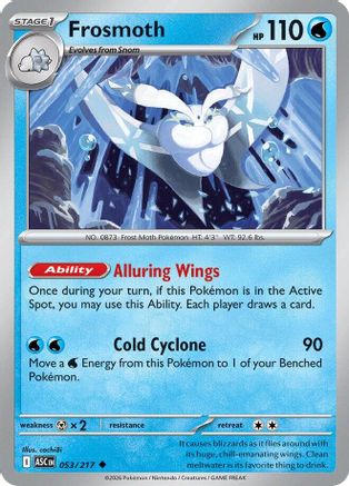 [PKM] Frosmoth 053  ME Ascended Heroes - Uncommon