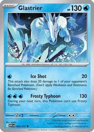 [PKM] Glastrier 054  ME Ascended Heroes - Uncommon