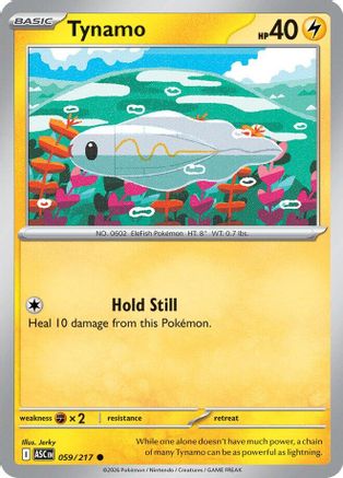 [PKM] Tynamo 059  - Reverse Holofoil ME Ascended Heroes - Common