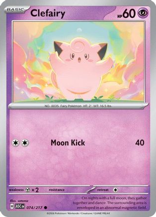[PKM] Clefairy 074  ME Ascended Heroes - Common