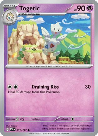 [PKM] Togetic 081  ME Ascended Heroes - Common