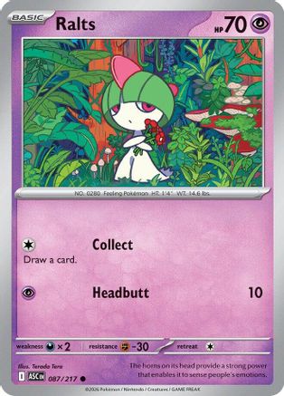 [PKM] Ralts 087  ME Ascended Heroes - Common