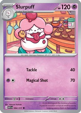 [PKM] Slurpuff 094/217  ME Ascended Heroes - Uncommon