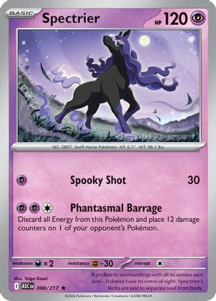 [PKM] Spectrier 098  - Holofoil ME Ascended Heroes - Rare