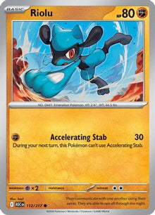 [PKM] Riolu 112  - Reverse Holofoil ME Ascended Heroes - Common