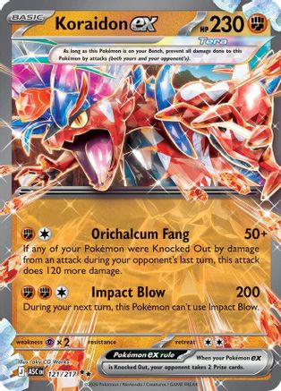 [PKM] Koraidon ex 121  - Holofoil ME Ascended Heroes - Double Rare