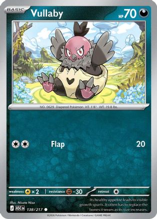 [PKM] Vullaby 138  ME Ascended Heroes - Common