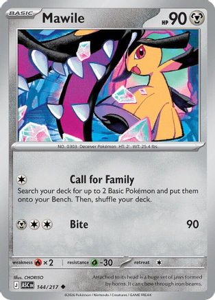 [PKM] Mawile 144/217  ME Ascended Heroes - Uncommon