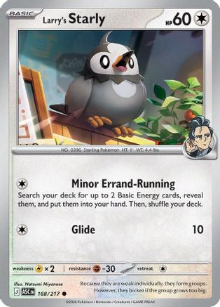[PKM] Larry's Starly 168  ME Ascended Heroes - Common