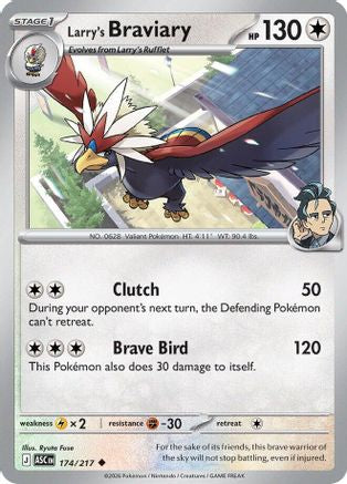 [PKM] Larry's Braviary 174  ME Ascended Heroes - Uncommon