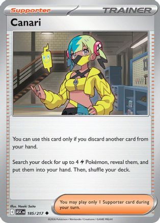[PKM] Canari 185/217  ME Ascended Heroes - Uncommon