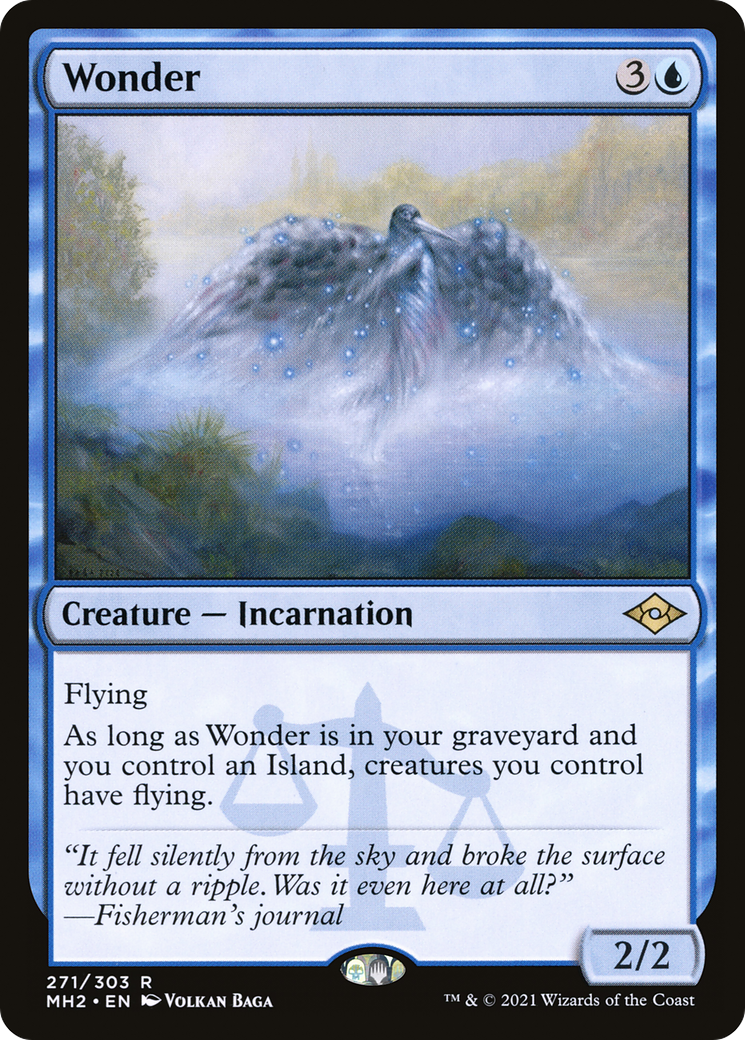 {R} Wonder (Foil) [Modern Horizons 2] [MH2 271]