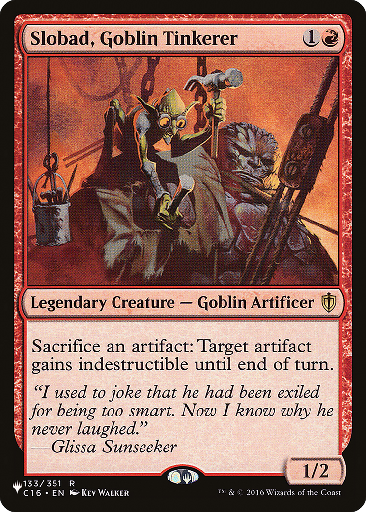 Slobad, Goblin Tinkerer [LIST 133/351]