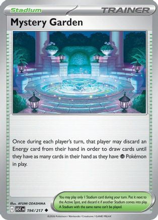 [PKM] Mystery Garden 194  - Reverse Holofoil ME Ascended Heroes - Uncommon