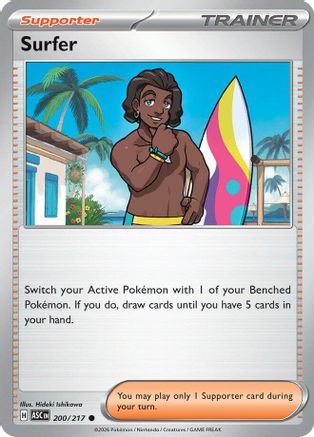 [PKM] Surfer 200/217  ME Ascended Heroes - Common