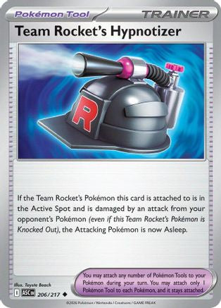 [PKM] Team Rocket's Hypnotizer 206  ME Ascended Heroes - Uncommon