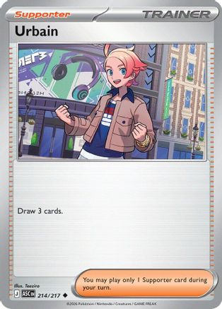 [PKM] Urbain 214  ME Ascended Heroes - Uncommon