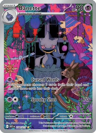 [PKM] Banette 234/217  - Holofoil ME Ascended Heroes - Illustration Rare