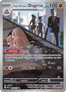 [PKM] Team Rocket's Dugtrio 239/217  - Holofoil ME Ascended Heroes - Illustration Rare