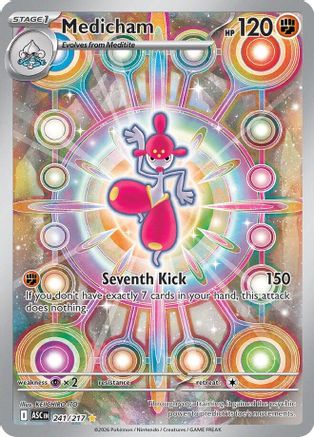 [PKM] Medicham 241/217  - Holofoil ME Ascended Heroes - Illustration Rare