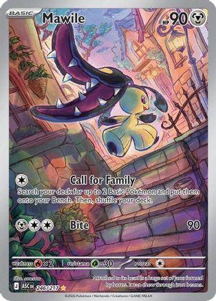 [PKM] Mawile 246/217  - Holofoil ME Ascended Heroes - Illustration Rare