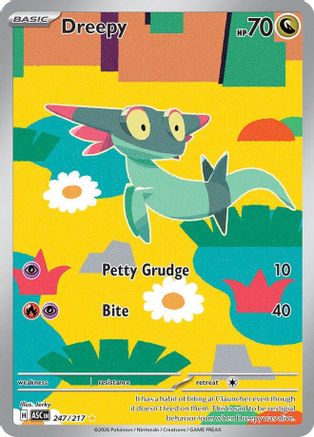 [PKM] Dreepy 247/217  - Holofoil ME Ascended Heroes - Illustration Rare